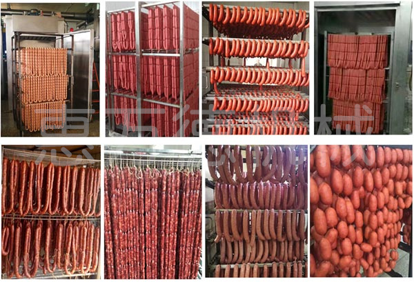 臺烤腸蒸煮煙熏一體爐生產廠家